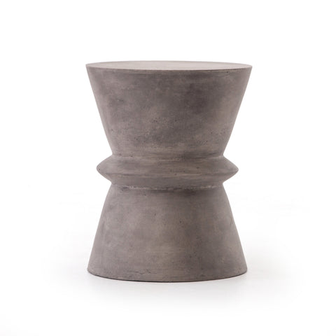 Lina End Table - Dark Grey