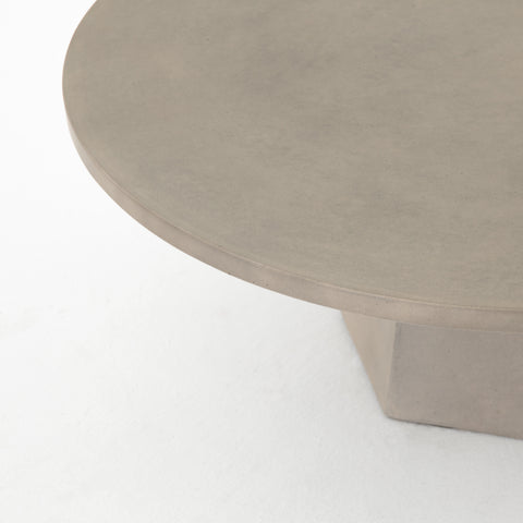 Bowman Outdoor Coffee Table- Grey Concrete