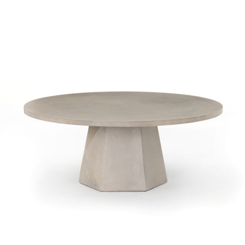 Bowman Outdoor Coffee Table- Grey Concrete