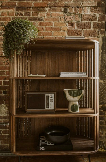 Henrich Bookshelf Light Brown