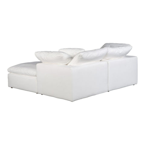 Clay Nook Modular Sectional Cream White