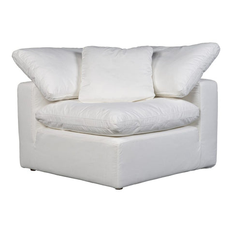 Terra Condo Corner Chair-  Cream White