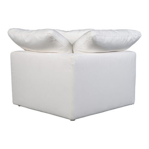 Terra Condo Corner Chair-  Cream White