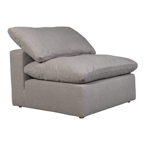 Terra Condo Slipper Chair - Light Grey