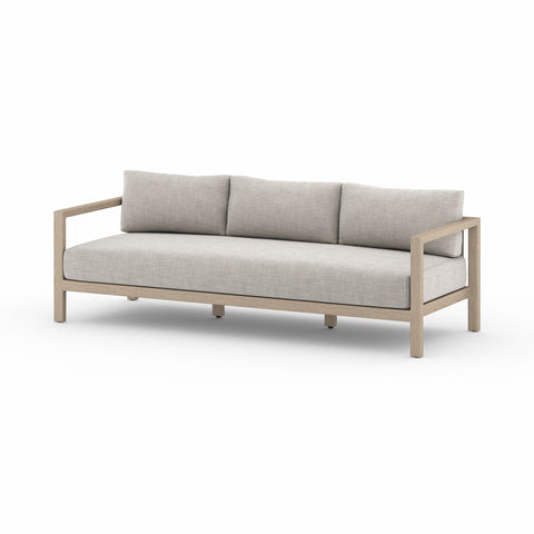 Sonoma Outdoor Sofa-Brown/Stone Grey