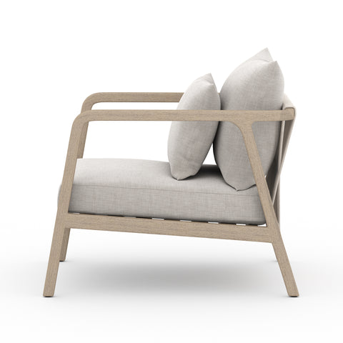 Numa Outdoor Chair - Brown/Stone Grey