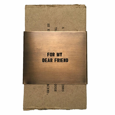 Gathered Truths - Brass Cuff