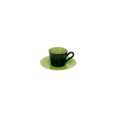Riviera  Tea cup and saucer - 0.19 L | 6 oz. - Tomate