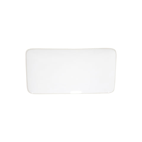 Beja  Rect. tray - 29 cm | 11'' - White & cream