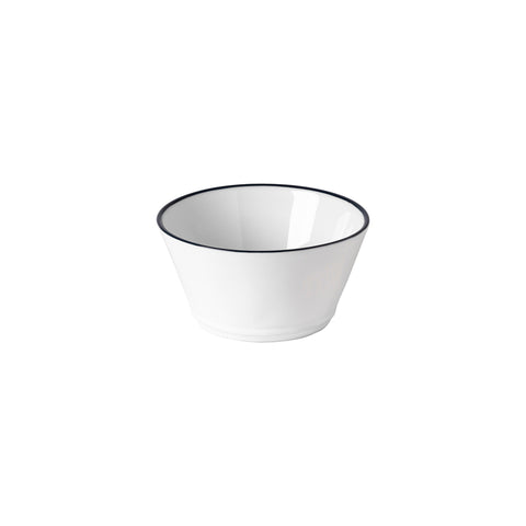Beja  Soup/cereal bowl - 14 cm | 6'' - White & blue