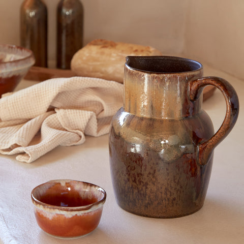 Poterie Pitcher - 1.58 L | 53 oz. - Mocha-latte