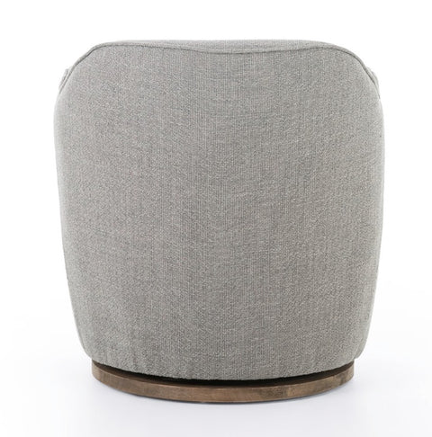 Aurora Swivel Chair - Gibson Silver