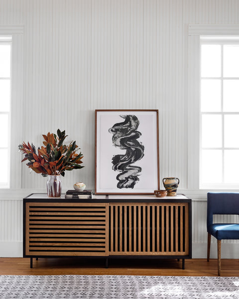 Marbled Stroke By Gold Rush Art CO. - 30" X 40"