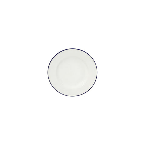 Beja  Bread plate - 15 cm | 6'' - White & blue