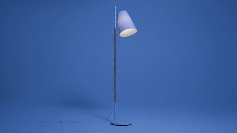 Elly Floor Lamp - White