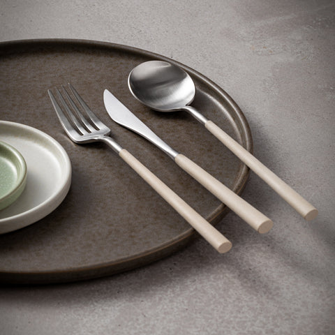 Mito  Flatware 20 pieces - Brushed  - cru cable