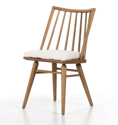 Lewis Windsor Chair W Cs Cream-Sandy Oak