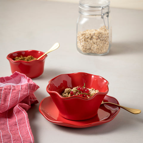 Cook & Host Soup/cereal bowl - 16 cm | 6'' - Red