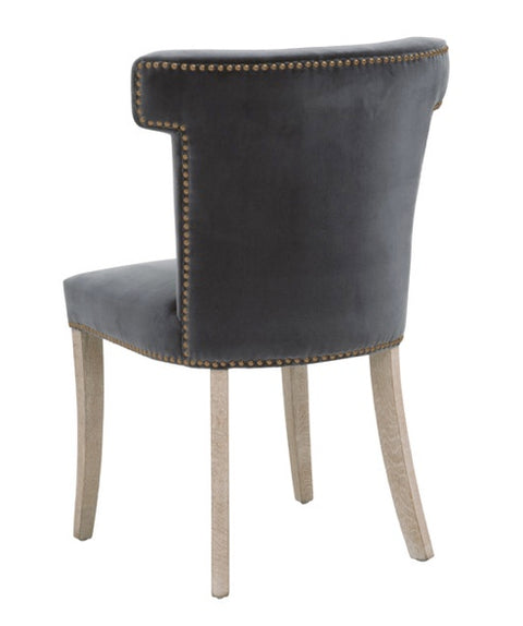 Celina Dining Chair - Dark Dove Velvet