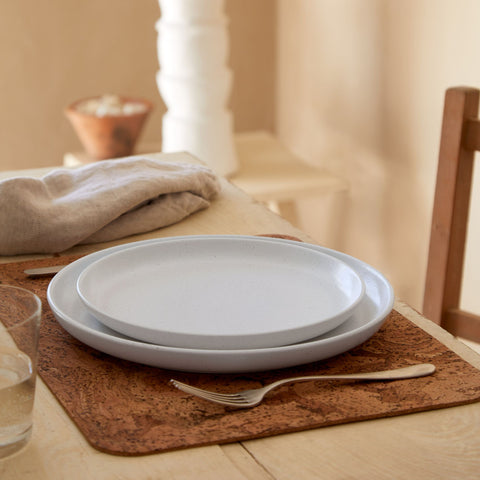 Cork rectangular placemats - 40 cm | 16'' - Natural