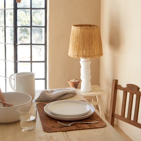 Cork rectangular placemats - 40 cm | 16'' - Natural