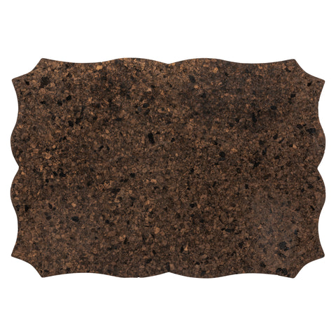 Impressions cork placemat - 45 cm | 18'' - Smoked