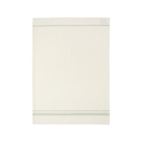Kitchen Towels - French Stripes Set 2 - Dove grey