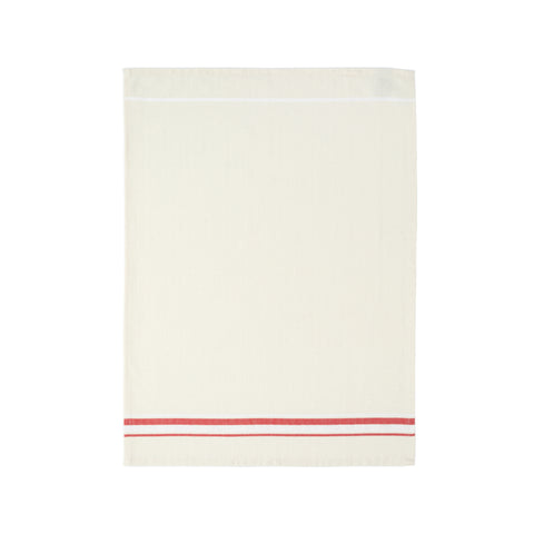 Kitchen Towels - French Stripes Set 2 - Classic red