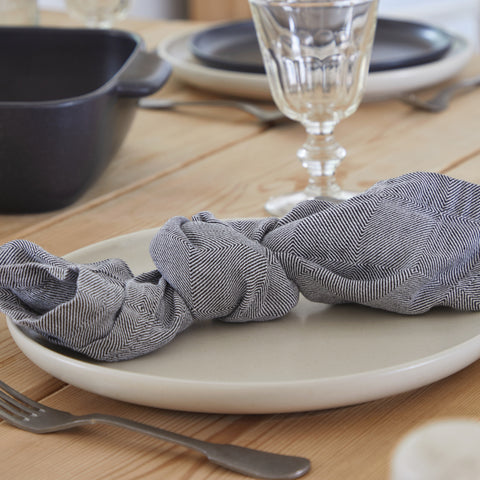Emilia Napkin - Seed grey