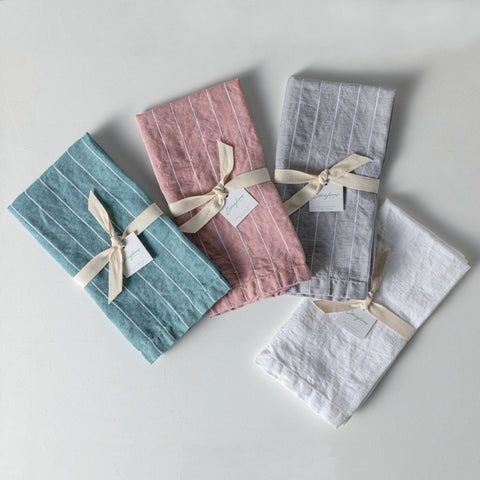 Lucca Napkin - Deep aqua