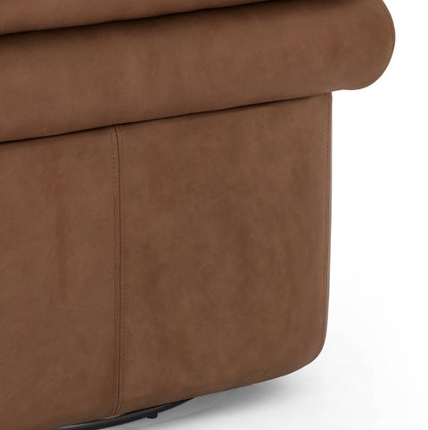 Evie Swivel Chair - Palermo Cognac