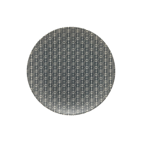 Augusta  Dinner plate - 27 cm | 11'' - Diamond weave