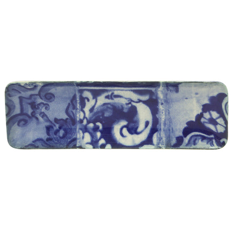 Lisboa  Rect. tray - 37 cm | 15'' - Blue tile