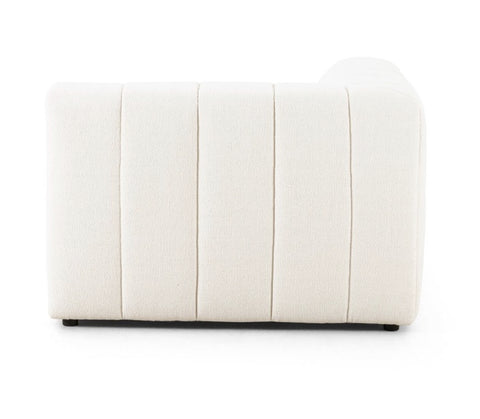 Langham Channeled Corner Piece - Fayette Cloud