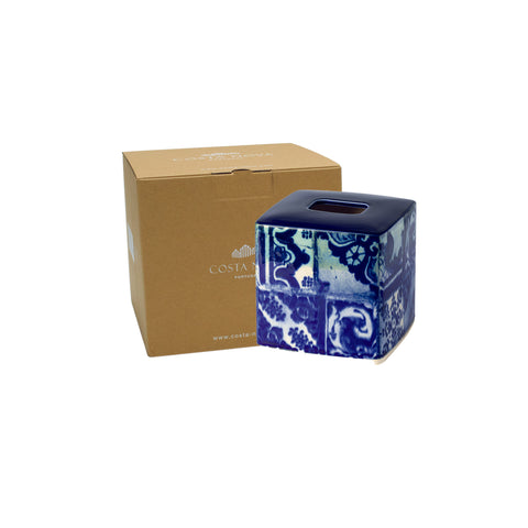 Lisboa Bath  Boutique tissue - 15 cm | 6'' - Blue tile