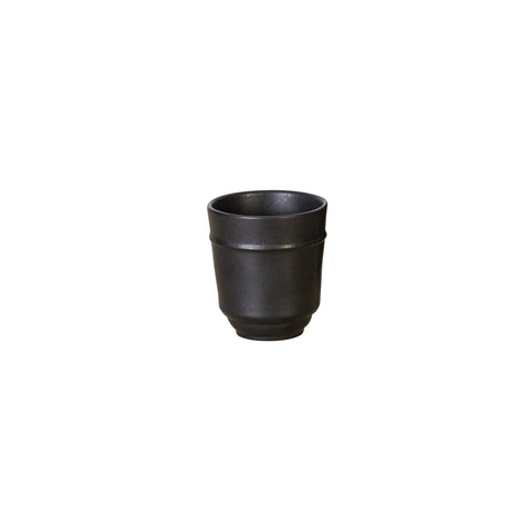 Riviera Bath  Vase/tumbler - 10 cm | 4'' - Sable noir