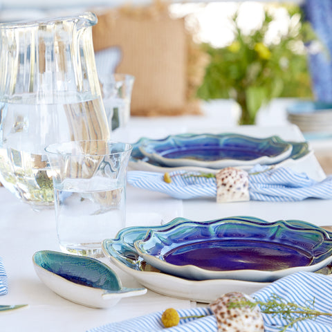 Dori Salad plate - 9'' - Atlantic blue