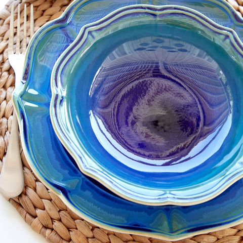 Dori Soup/pasta bowl - 8'' - Atlantic blue