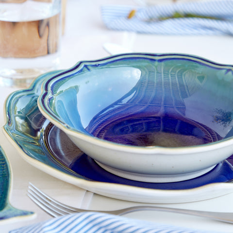 Dori Soup/pasta bowl - 8'' - Atlantic blue