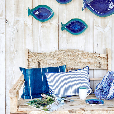 Dori Dourada (seabream) - 12'' - Atlantic blue