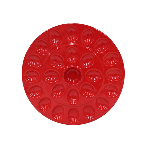 Cook & Host Egg platter - 34 cm | 13'' - Red