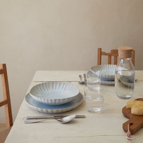 Mallorca Dinner plate - 27 cm | 11'' - Sea blue