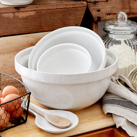 Fattoria Mixing bowl - 24 cm | 9'' - White