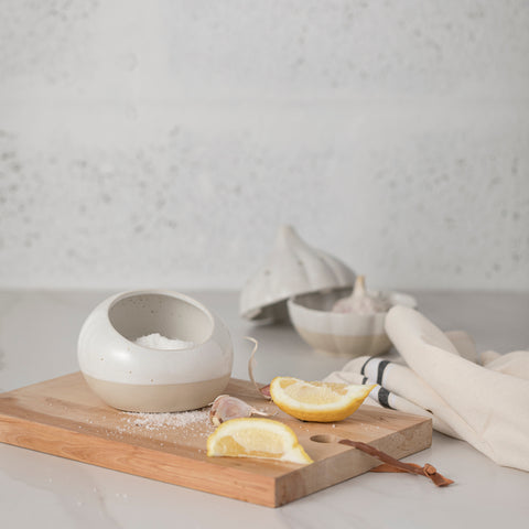 Fattoria Salt pig/cellar - 14 cm | 6'' - White