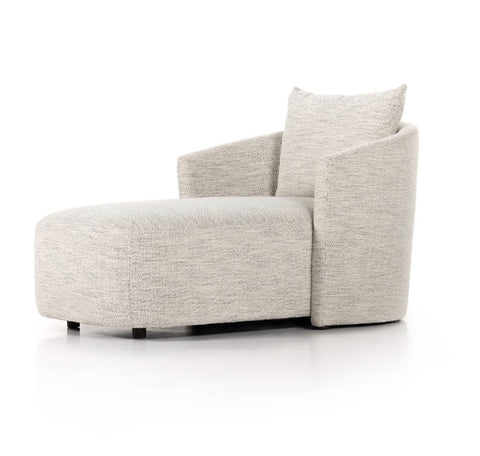 Farrah Chaise Lounge - Merino Cotton