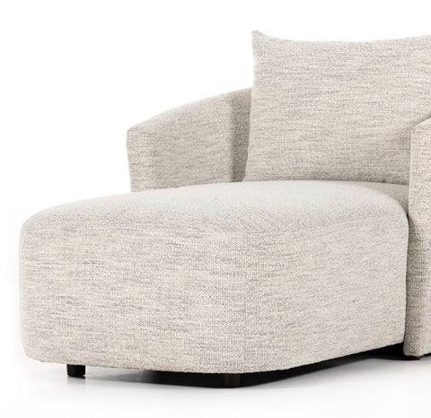 Farrah Chaise Lounge - Merino Cotton