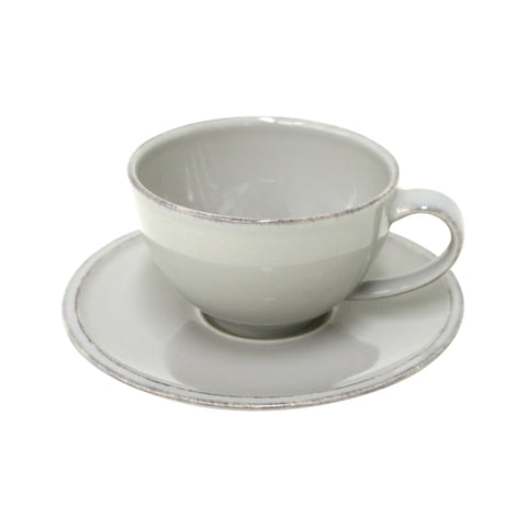 Friso  Tea cup and saucer - 0.26 L | 9 oz. - Grey