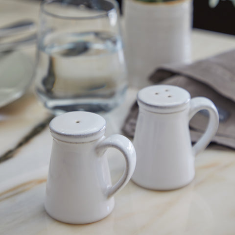 Friso  Salt and pepper - 7 cm | 3'' - White