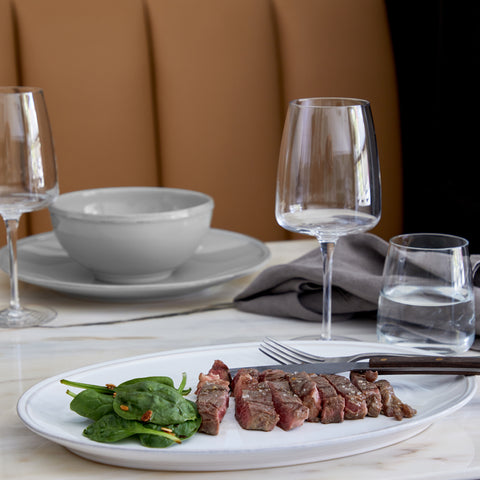 Friso  Steak plate - 33 cm | 13'' - White