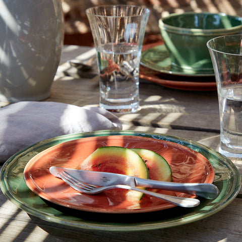 Fontana Dinner plate - 28 cm | 11'' - Forest green